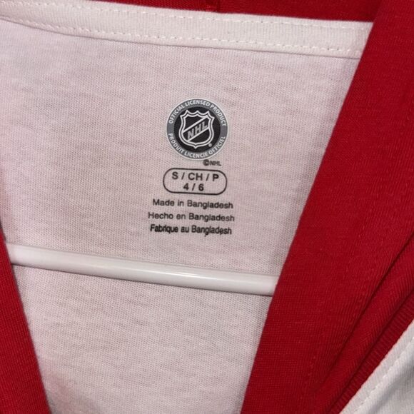 Womens Chicago Blackhawks lightweight 100% cotton Hoodie long sleeves top S NWT - Picture 9 of 13